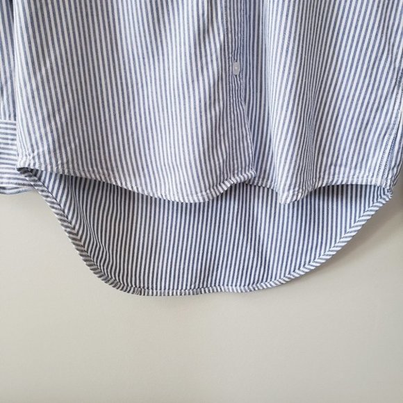 ARITZIA Sunday Best | Montana Striped Collar Button Down Shirt | Size XXS - Picture 9 of 16